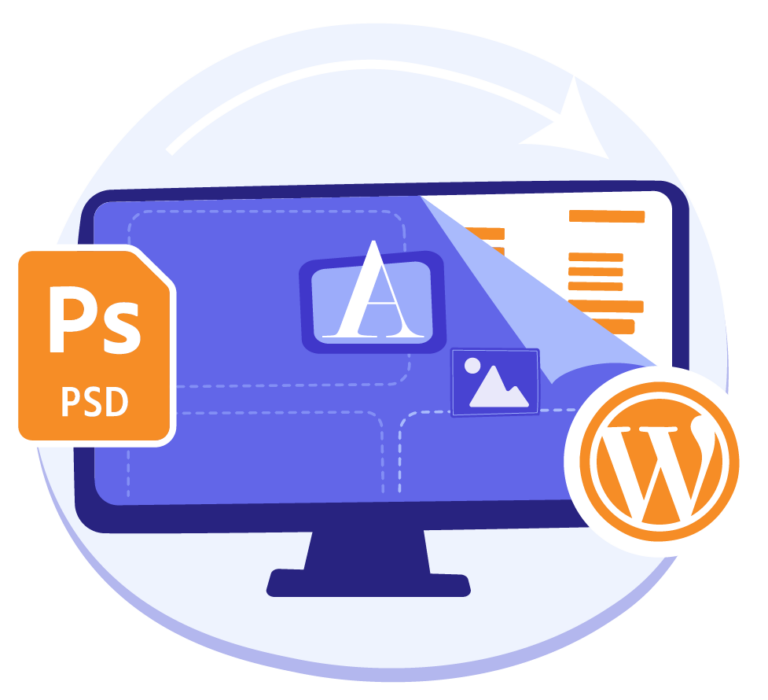 Title of page - Why PSD to WordPress development is All We Do