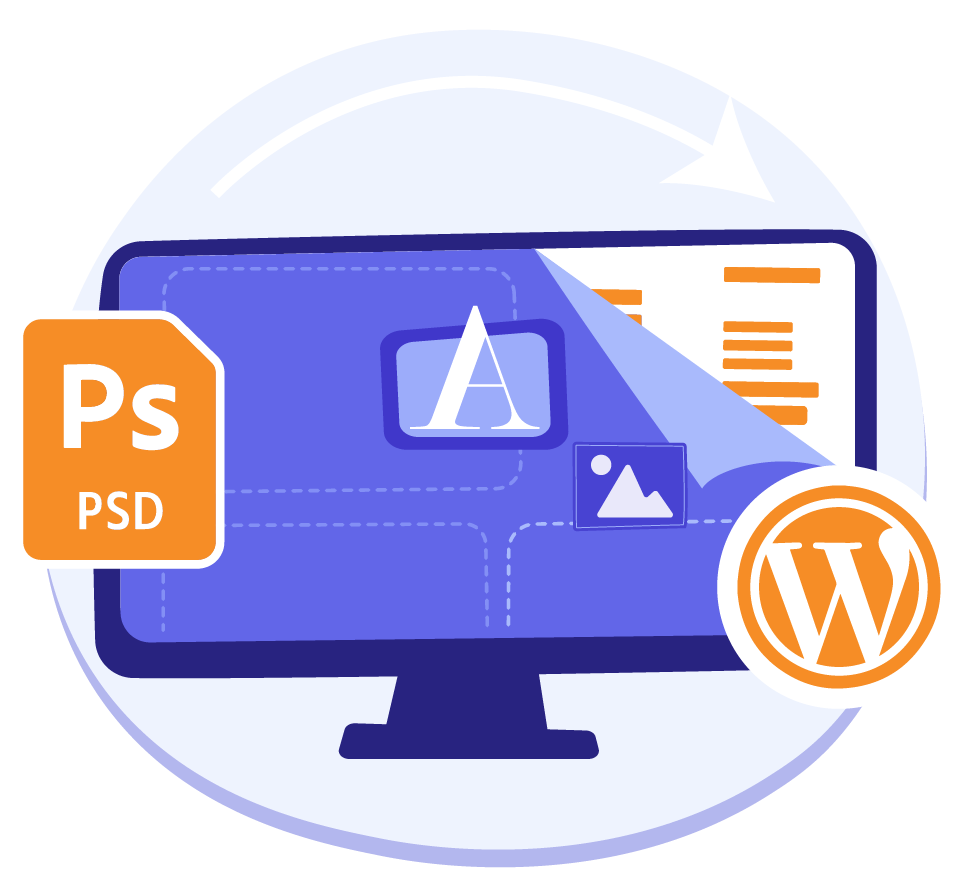 Title of page - Why PSD to WordPress development is All We Do