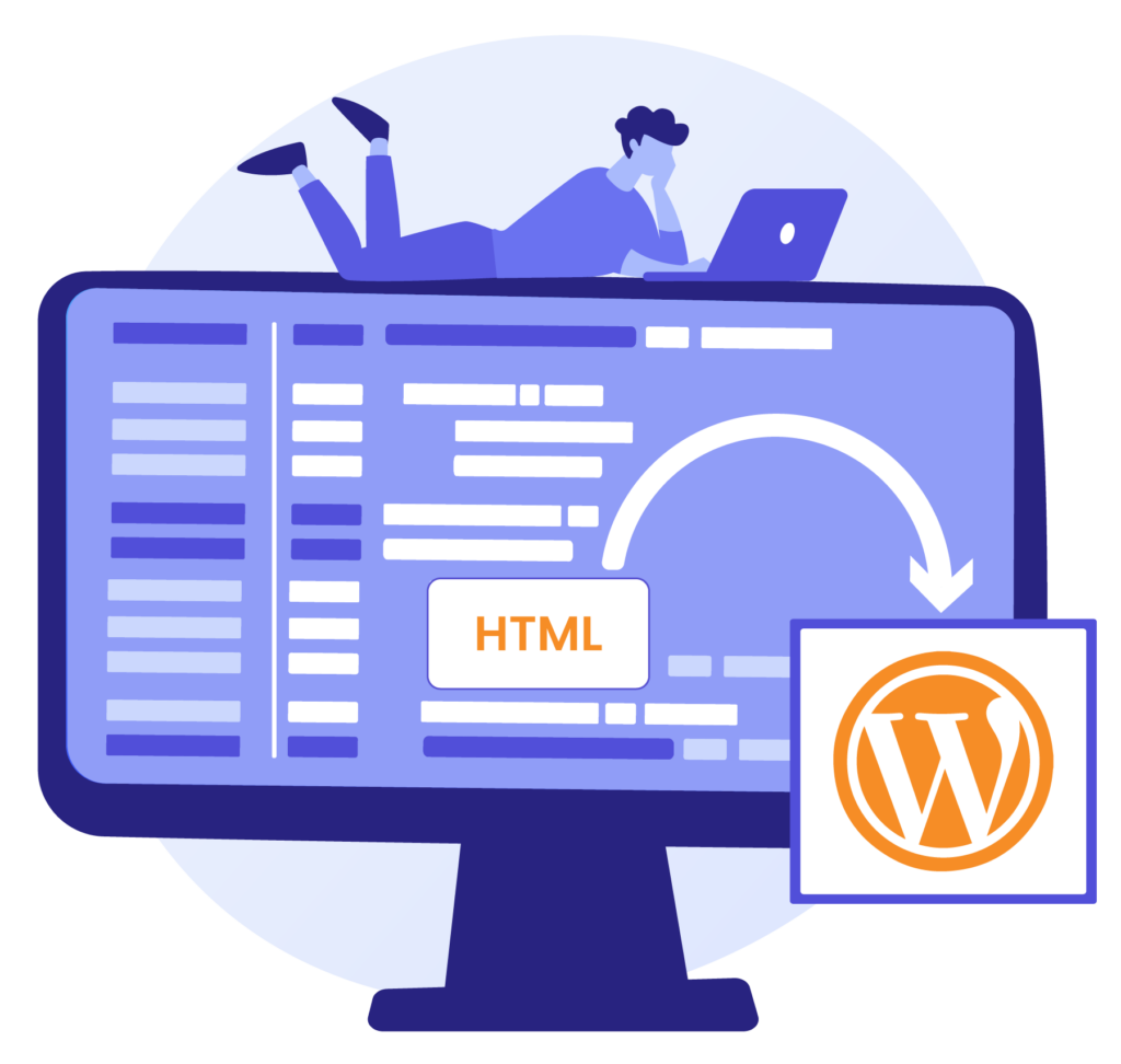 Title of page - Converting HTML to WordPress: A Beginner’s Guide
