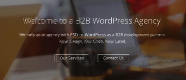 Screenshot showing text distortion when a screenshot of the original design is put against the developed website.