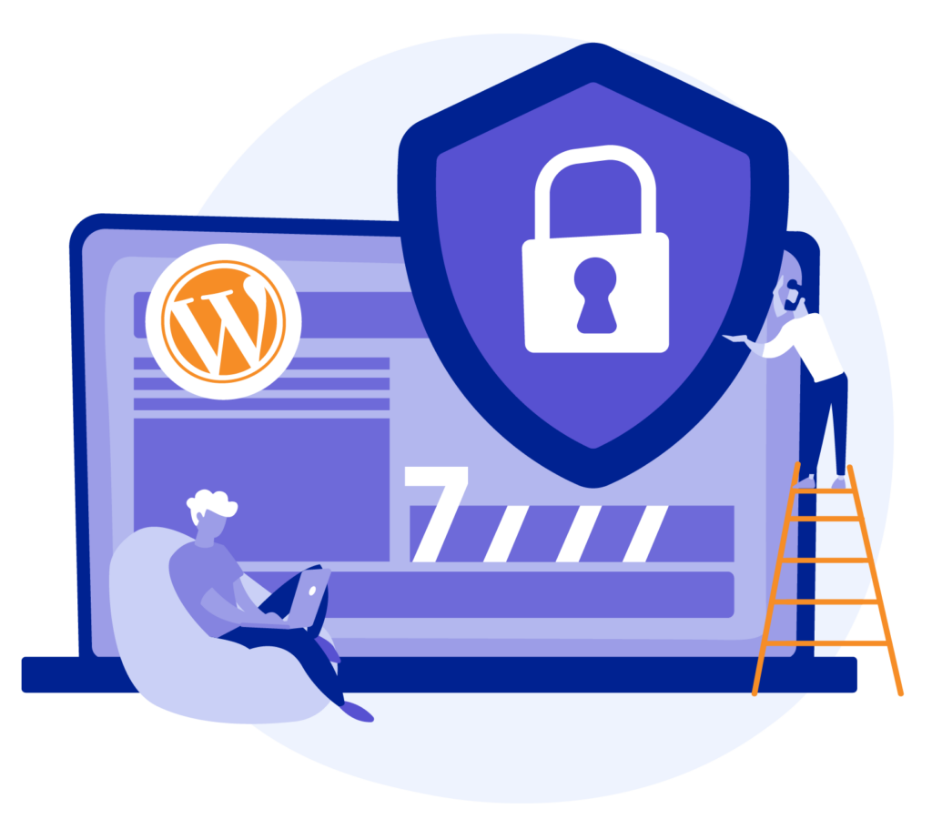 Title of page - 7 tips to increase WordPress security