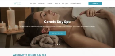 Title of page - Cenoté Day Spa