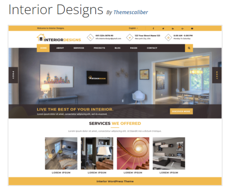 Importance of Having an Interior Design Website -Interior Design WordPress Themes