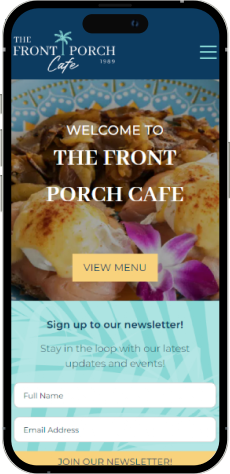 Title of page - Front Porch Cafe