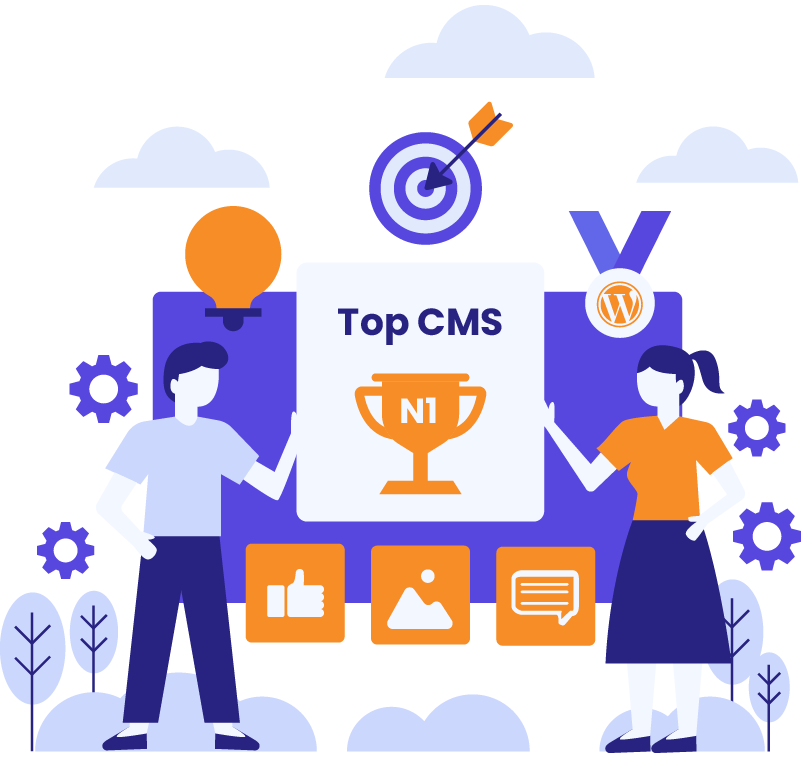 WordPress is the most popular CMS - website with WordPress