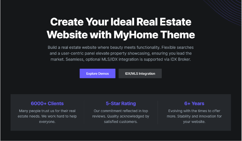 MyHome Real Estate theme - wordpress real estate theme