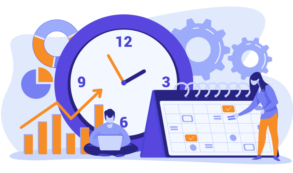 How Efficient Time Management Keeps Clients Happy - Custom Website with WordPress