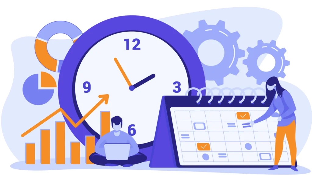 How Efficient Time Management Keeps Clients Happy - Custom Website with WordPress