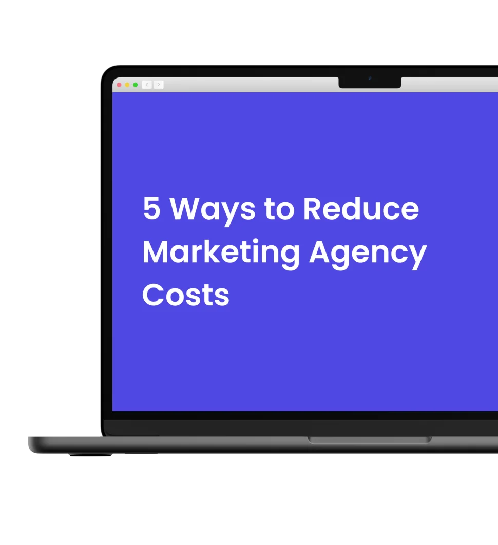 White paper - reducing marketing agency costs