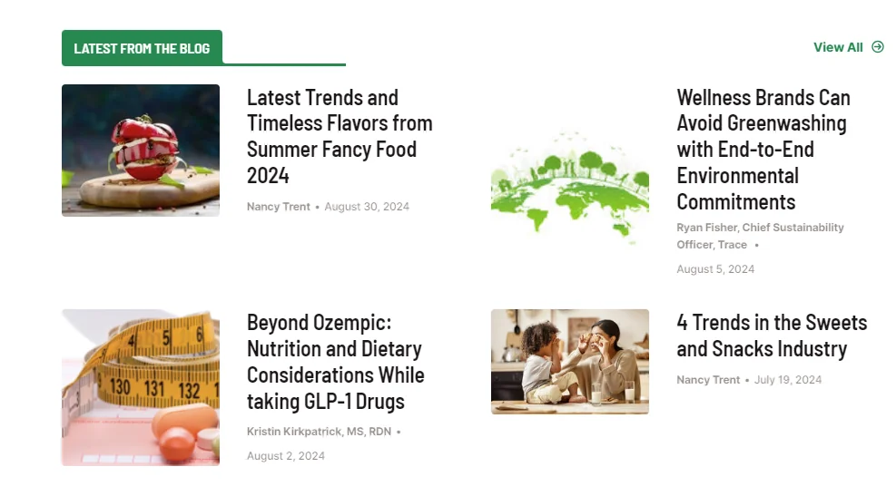Benefits of content marketing - Whole Foods Market