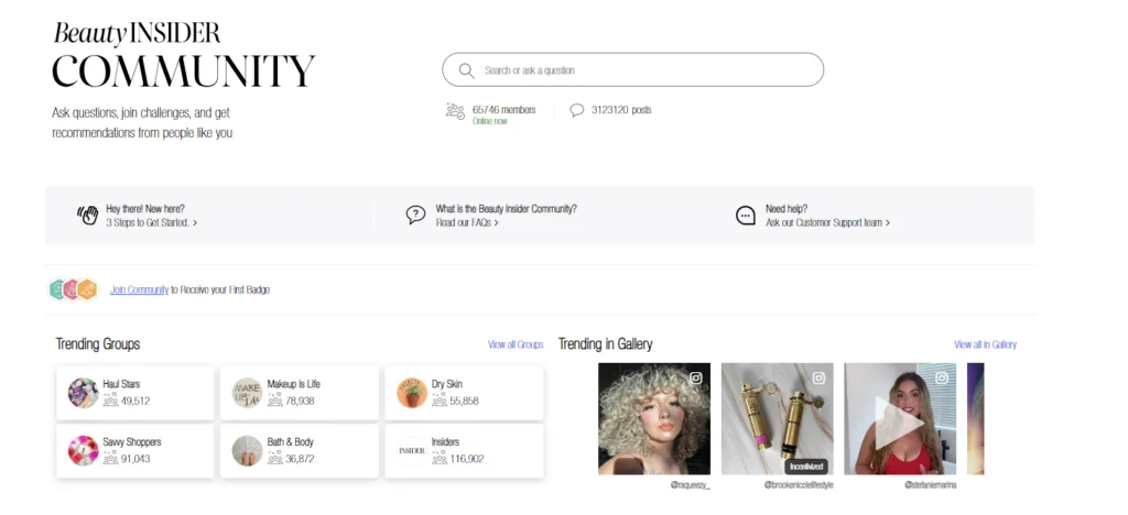 Benefits of content marketing - Sephora's Beauty Insider