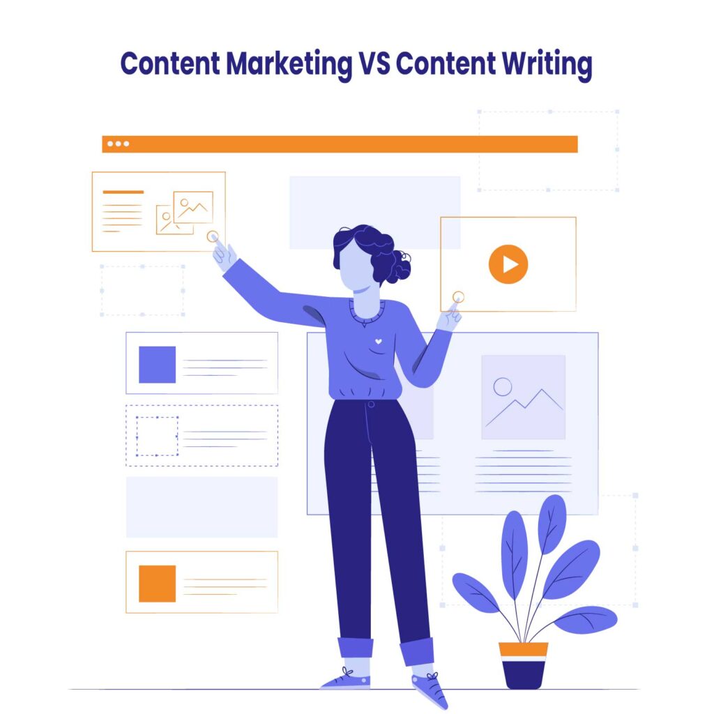 Content Marketing vs Content Writing (Key Differences Explained)
