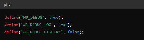 Enable WP_DEBUG - WordPress Issues