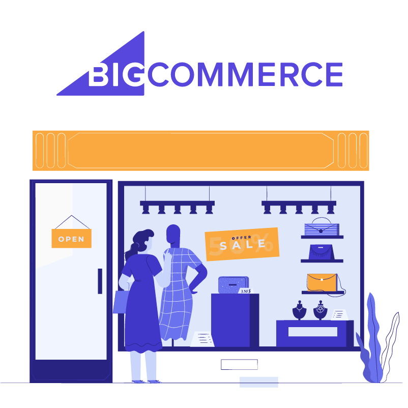 BigCommerce Logo - website as a service