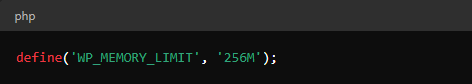 Increase PHP Memory Limit - WordPress Issues