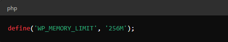 Increase PHP Memory Limit - WordPress Issues