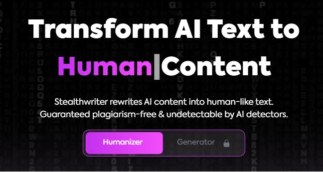 Stealth Writer - Best AI tools for content creation