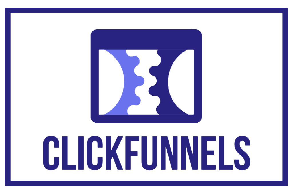 ClickFunnels logo in ClickFunnels vs WordPress comparison for sales funnels