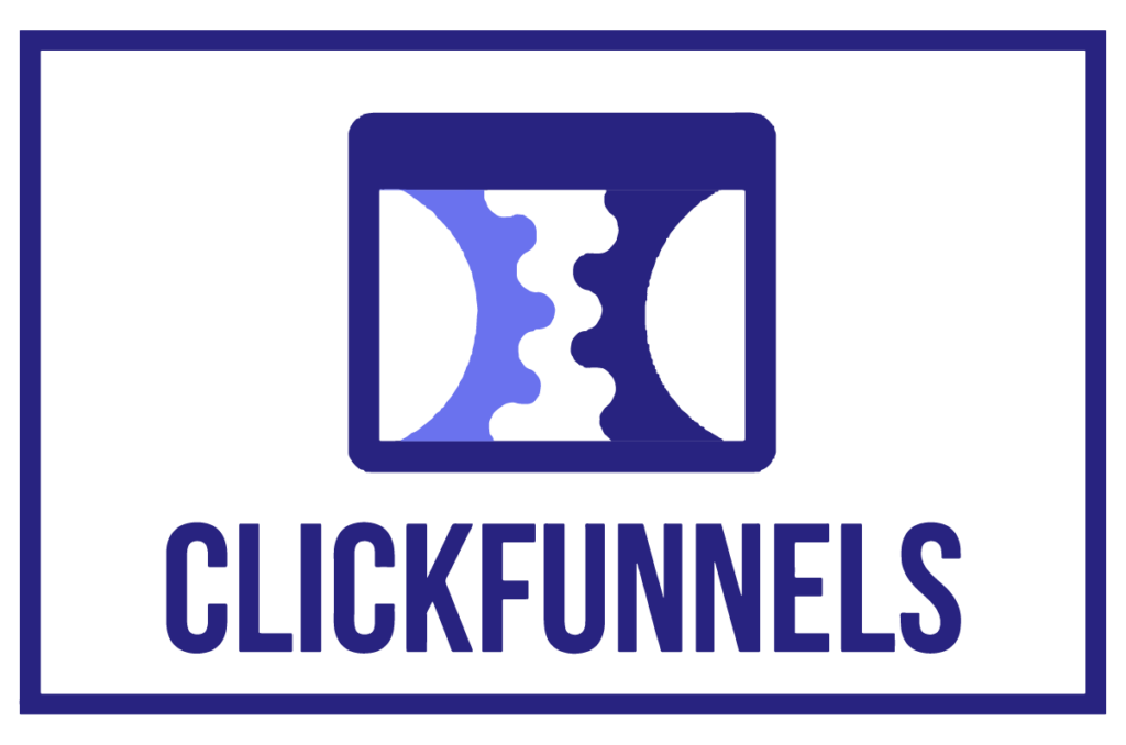 ClickFunnels logo in ClickFunnels vs WordPress comparison for sales funnels