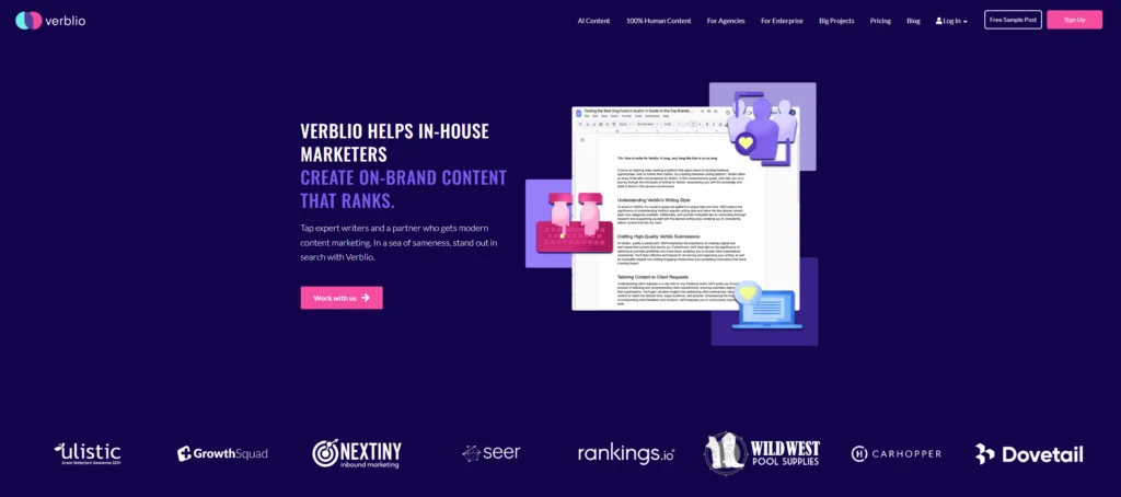 Verblio - Content Mills