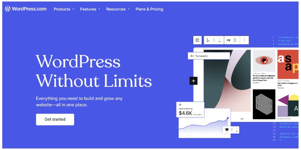 User-friendly interface illustrating the benefits of WordPress for beginners