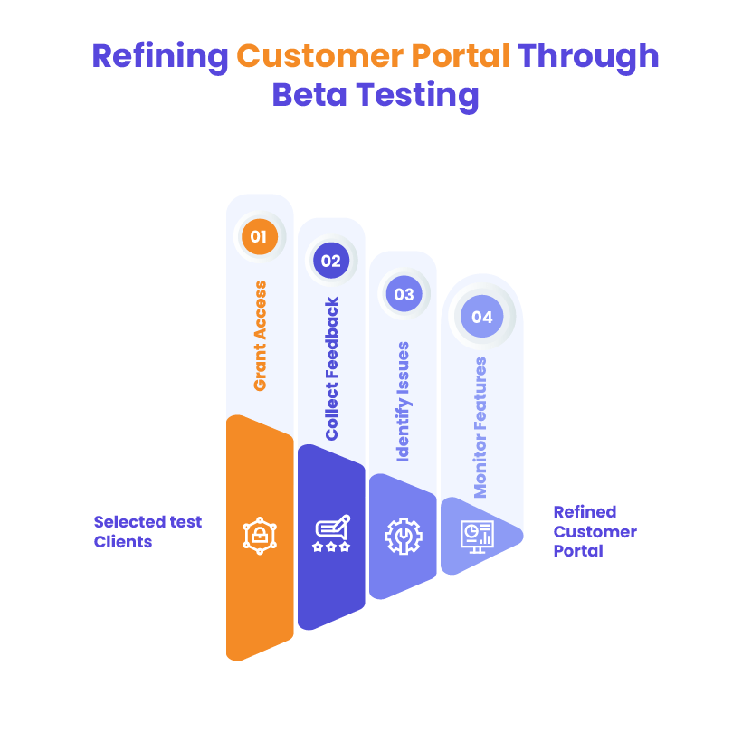 WordPress customer portal testing