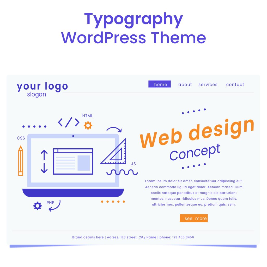 Typography-Centric Design - WordPress Web Design Trends