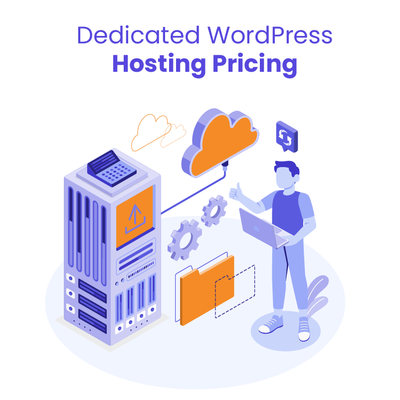 WordPress dedicated server hosting price