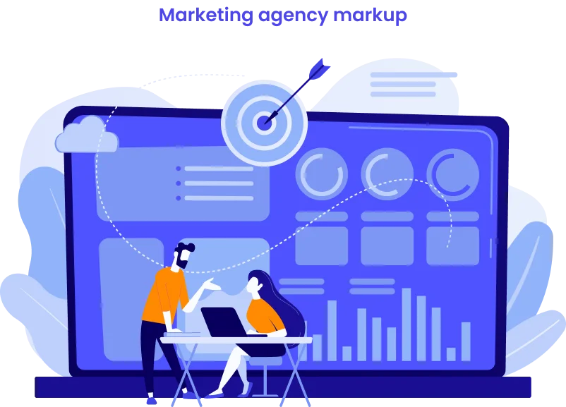 Marketing agency markup