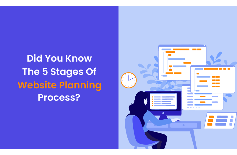 5 stages of website planning