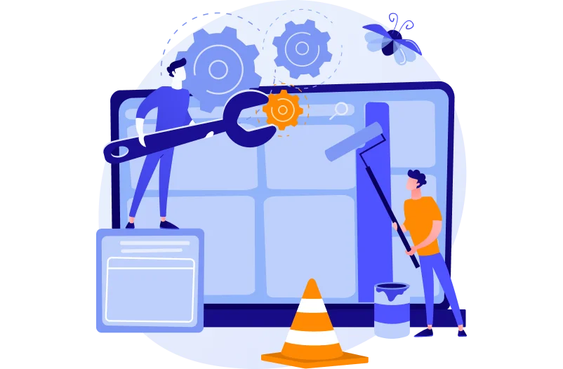 Website maintenance and support services