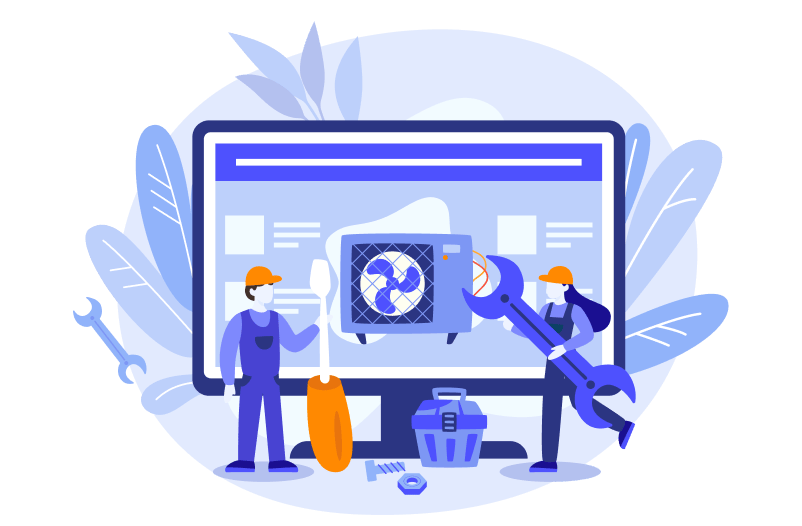 Best HVAC websites - components