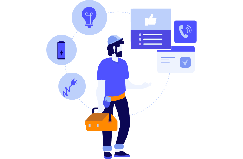 How to make an electrician website